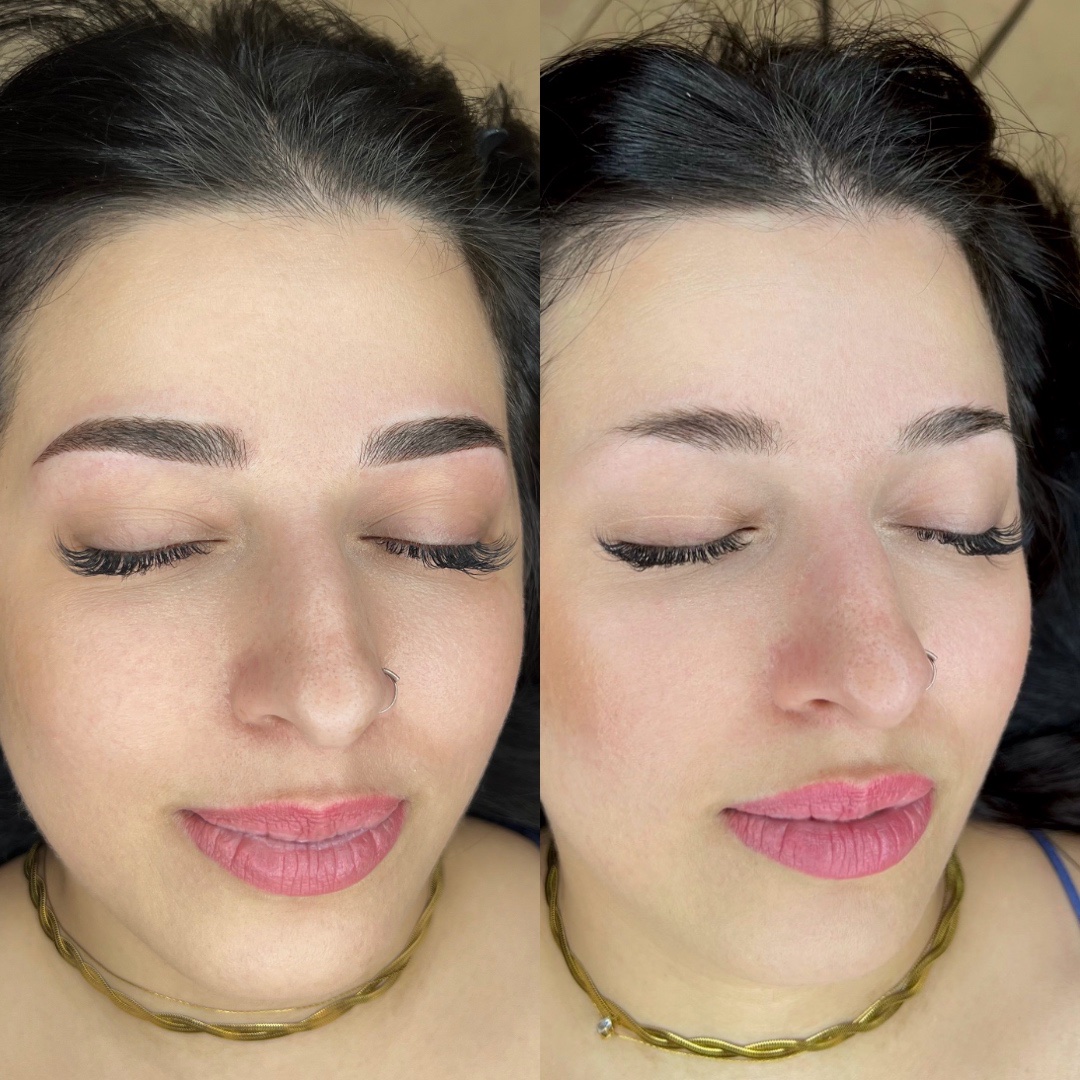 PMU before & after collage