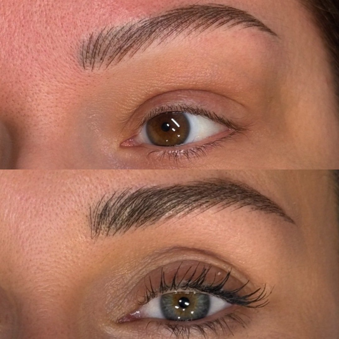 PMU before & after collage